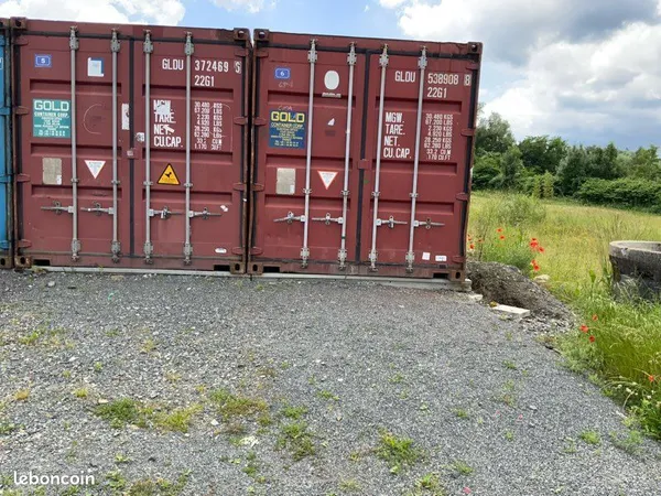 Location box container dépôt 14m2