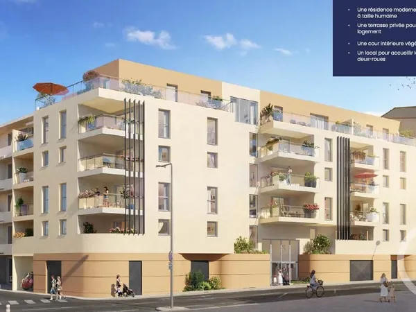 Appartement 3 pièces 61 m²