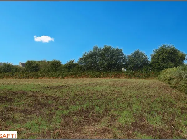 Terrain constructible viabilisé