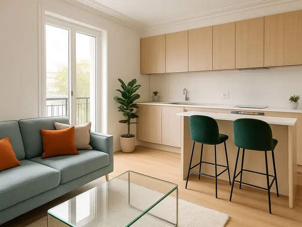 Appartement 2 pièces 40 m²