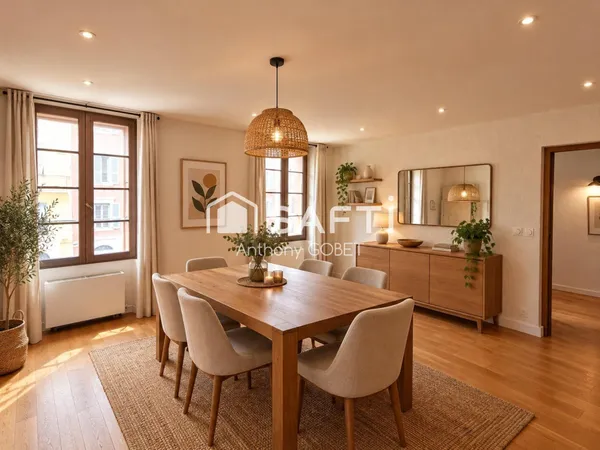 Vieux Nice appartement 113M2 divisé en deux