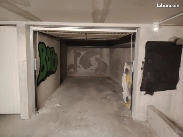 Garage en sous sol