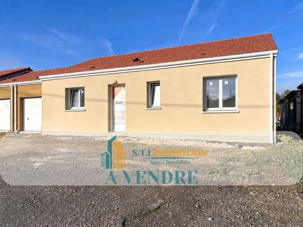 Maison de plain-pied 3 pièces 74 m²