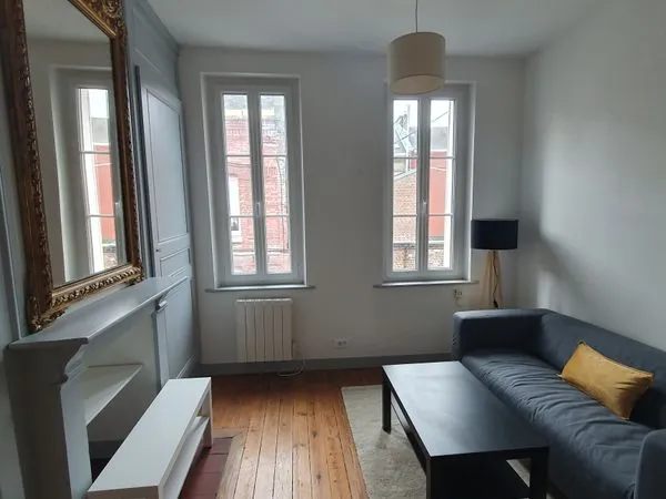 Maison amiénoise meublée de 40m2 (loi carrez) 47m2 au sol - 3 pièces