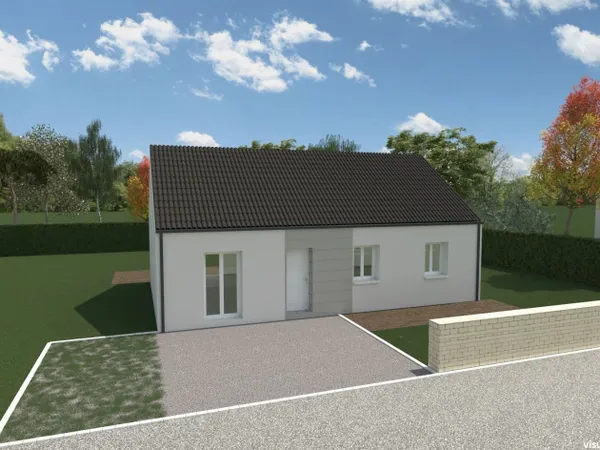 Terrain + maison 79 m²