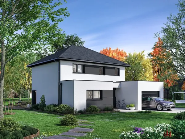 Terrain + maison 136 m²