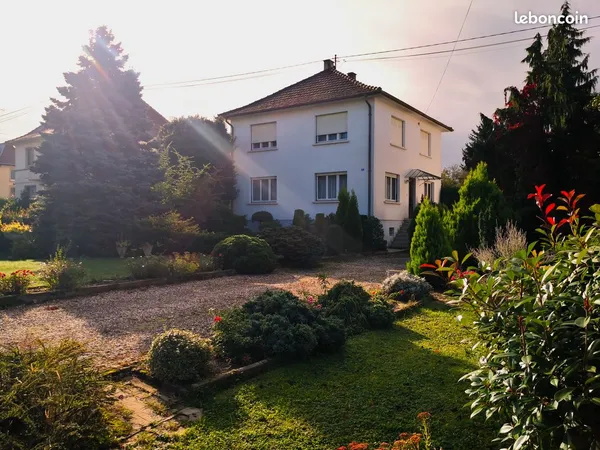 Maison avec grand terrain