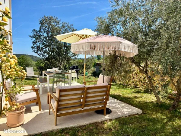 Maison neuve 105m2 - Vue exceptionnelle - Seillons source d'argens - Particulier en direct