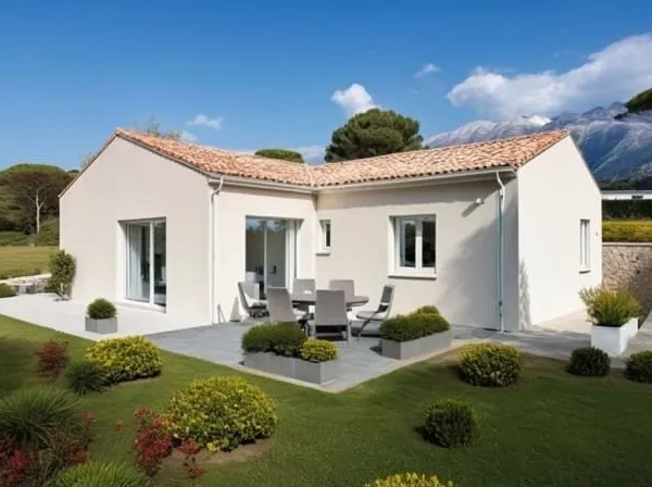 Maison à Pont d'Isère - 80 m², 4 pièces, 3 chambres pour 275800 € (26600) - VISUEL NON CONTRACTUEL !
