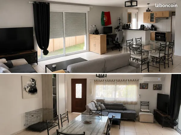 Maison T3 - 90 m² - Jardin - Climatisation - Parking - Frontignan