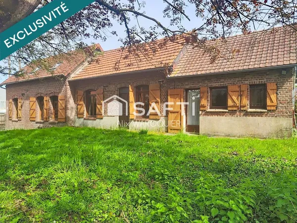maison avec fort potentiel
