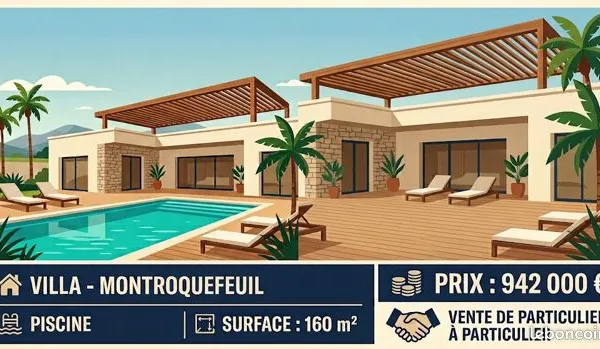 Villa d'architecte- piscine Saint Gilles les Bains