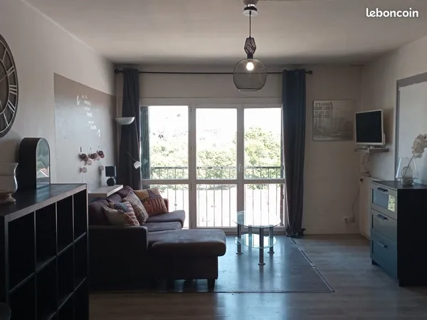T2 lumineux 45 m2 meublé 65000 EUR/5000 EUR de meubles et cuisine