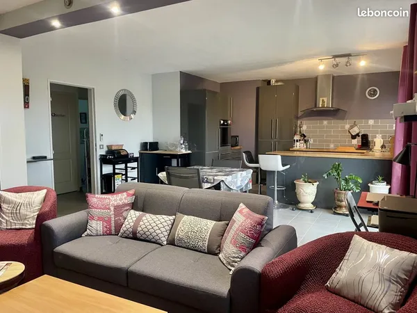 Appartement 3 pièces 63 m²