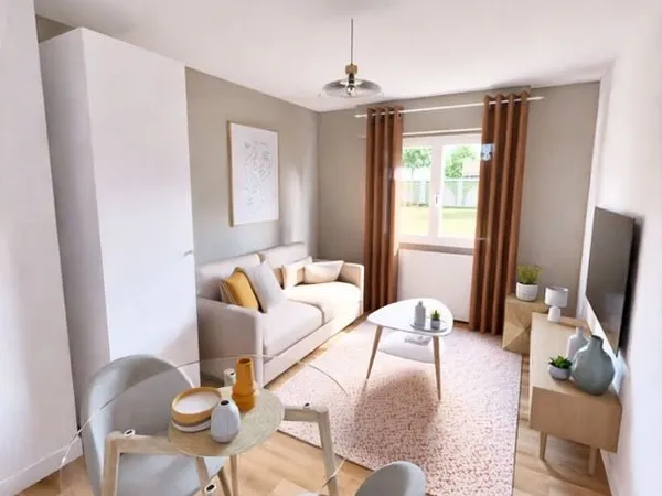 Studio 1 pièce 27 m²