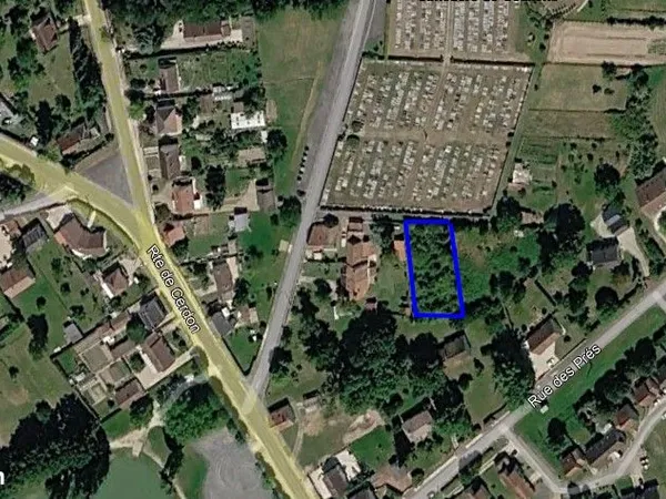 Terrain plat constructible non viabilisé de 1 024 m² à Coullons (45720)