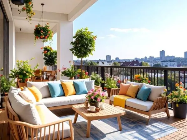3 PIÈCES de 68m² + 2 TERRASSES + PARKING - DOUVAINE