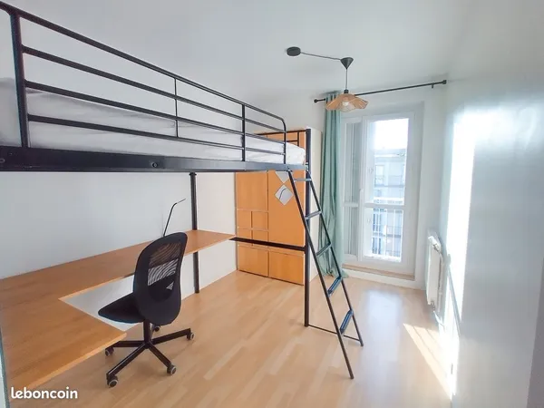Chambre meublée - Rennes Le Landrel