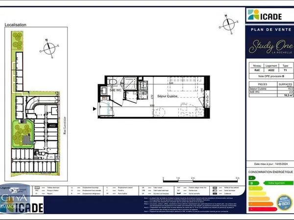 A LOUER : Au coeur du quartier universitaire , logements ....