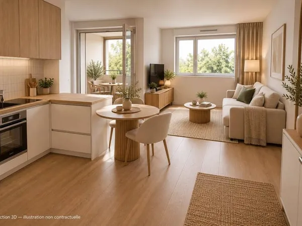Appartement 1 pièce 33 m²