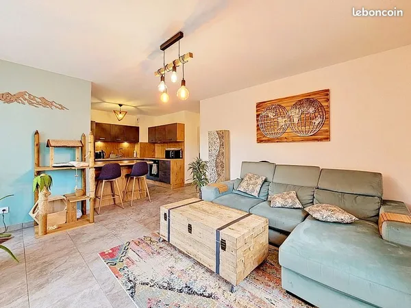 Appartement T3+Jardin+garage