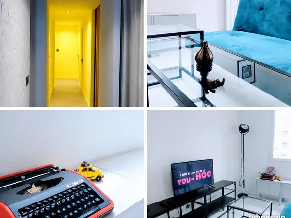 Chambre meublée 14 m² Montpellier - Colocation 580 CHARGES COMPRISES