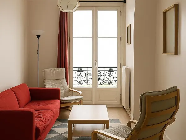 Loue T2, 47m2 à Paris 75017