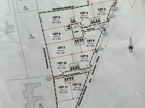 A VENDRE Terrains à bâtir - ELVEN (à 10 min de l'entrée de Vannes)