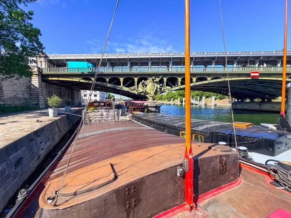 Vends péniche