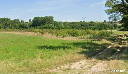 A VENDRE - Terrain agricole - plat - arboré sur Chantemerle-Les-Blés
