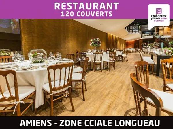 ZAC AMIENS Longueau - RESTAURANT 120 COUVERTS, 300 M²