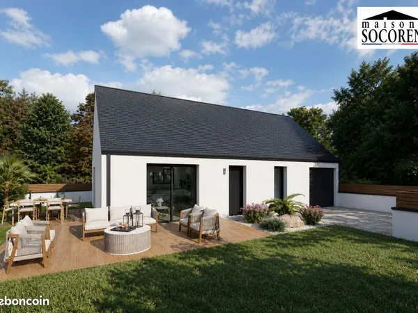 Projet de construction d'une maison 70 m² avec terrain à BRIEC (29)