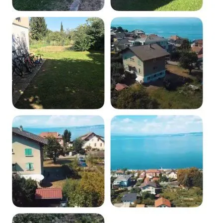 Appartement meublé avec jardin - Neuvecelle Grande Rive