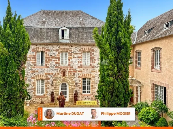 Allassac - Propriété d'exception de 665 m² habitables avec parc arboré