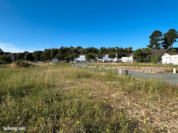 Terrain Viabilisé 301 m² St Hilaire de Riez