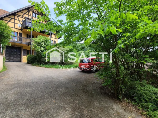 Un joli loft, en rez de jardin, face à la nature
