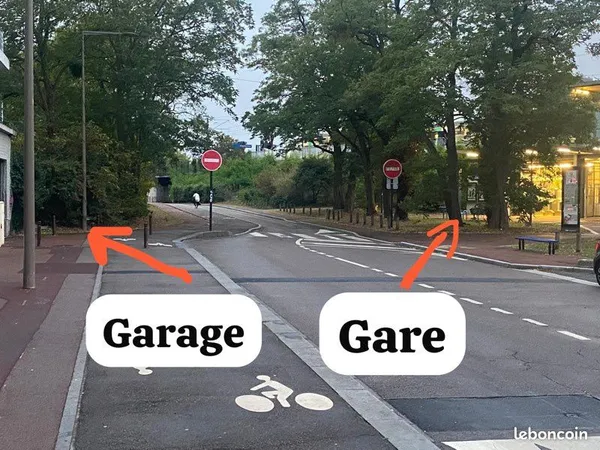Place parking sous-sol FACE GARE