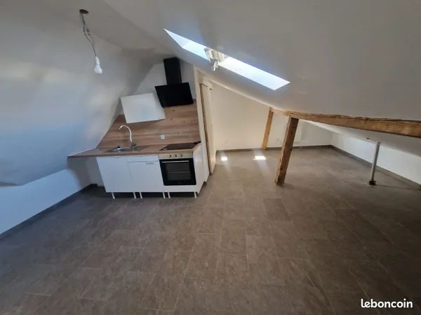 Studio mansardé de 30 m2 Mulhouse hyper centre