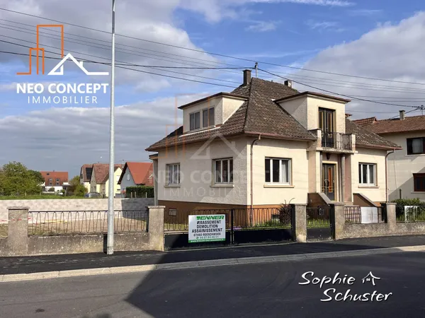 Maison à rénover.