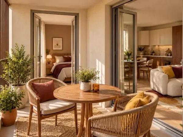Appartement 2 pièces 43 m²