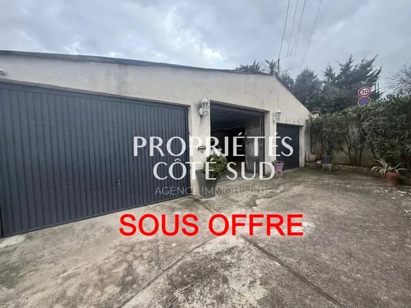 Garage 68 m2 sur terrain 280 m2