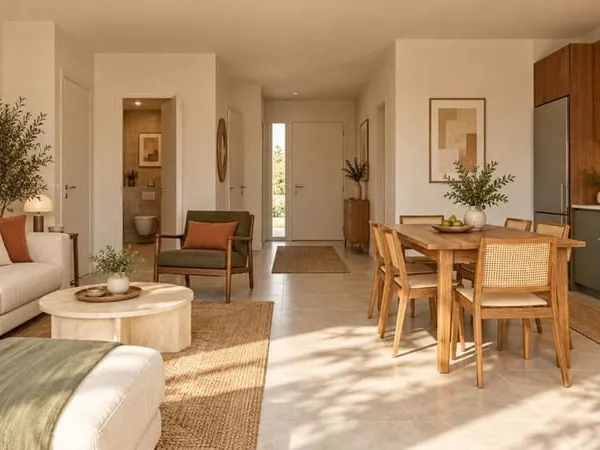 T3 AVEC JARDIN + TERRASSE + DEUX PLACES DE PARKING
