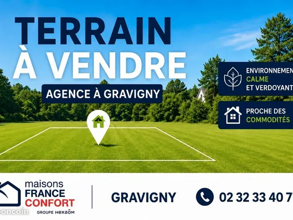 Terrain 908 m² Autheuil Authouillet