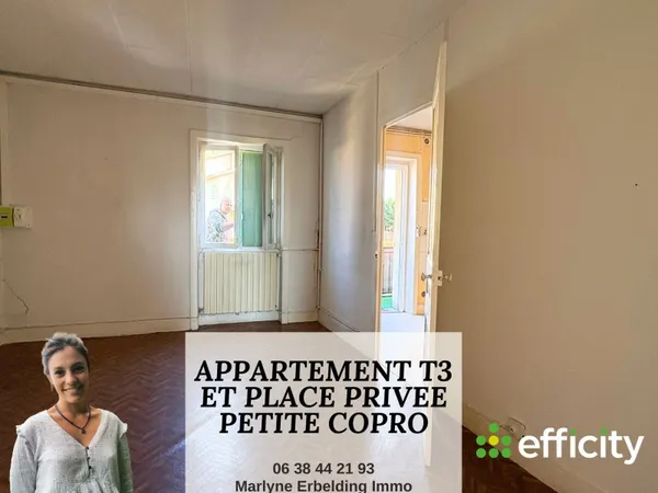 Appartement 3 pièces 63 m²