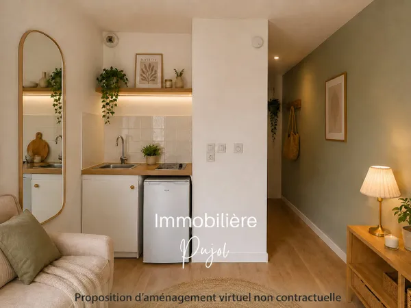 Studio de 18m2 à la Joliette