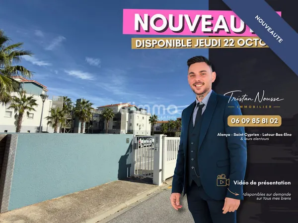 Appartement T3 de 64 m2 au premier étage - Saint Cyprien Plage