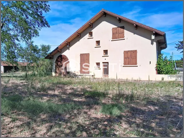 Maison à rénover + T2 loué - Arandon-Passins