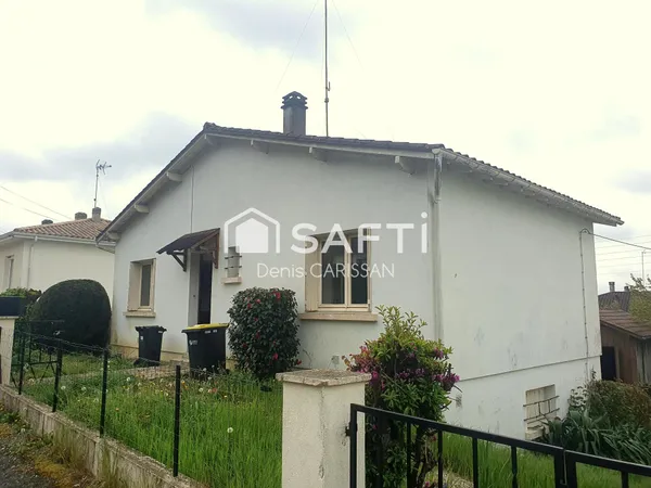 Maison 4 pièces + jardin