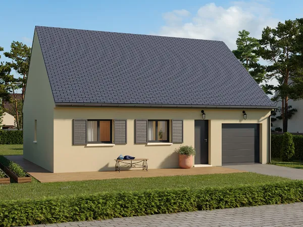 Maison 3 pièces 71 m²