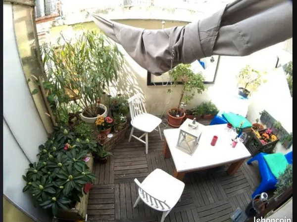 Vente appartement terrasse Bas-Montreuil